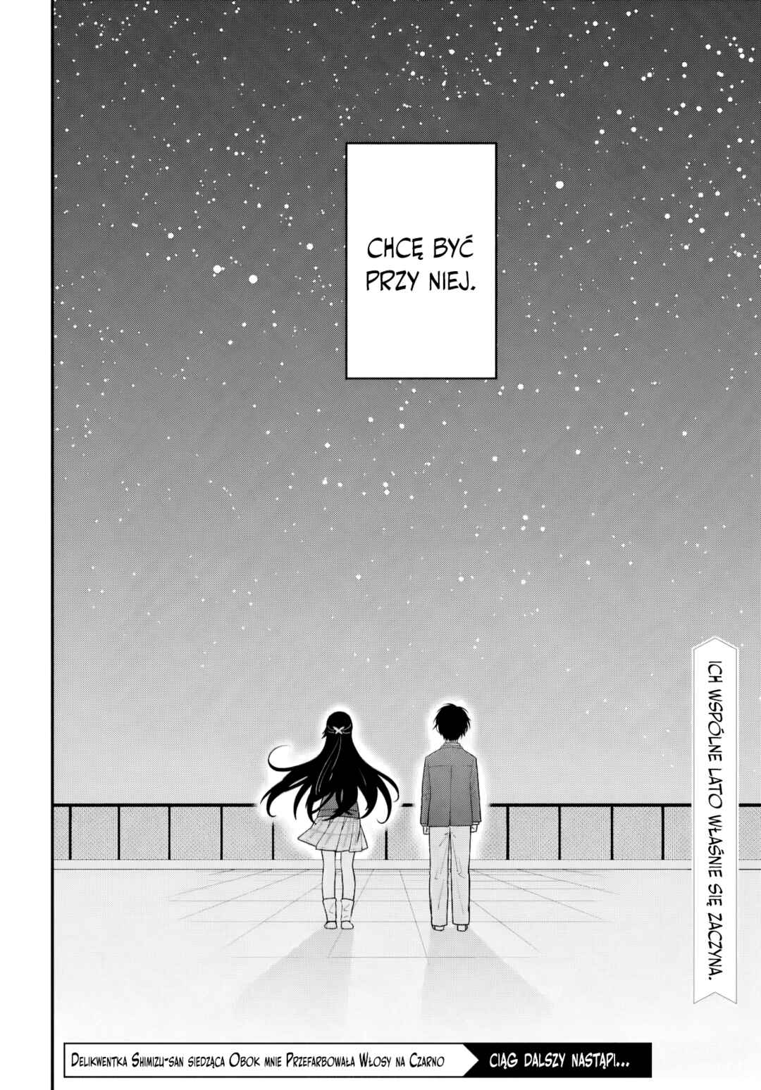 Tonari no Seki no Yankee Shimizu-san ga Kami wo Kuroku Sometekita Chapter 15 - Page 34