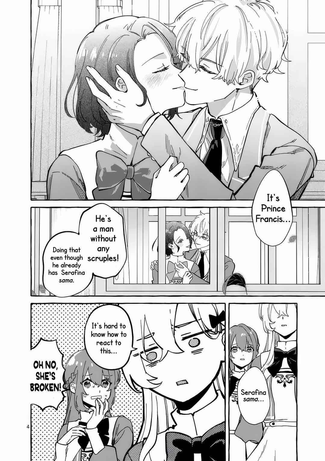 Hametsu o Hikaeta Akuyaku Reijō ga Muri Shite Heroine wo Enjita Kekka Taida na Yosei ga Akogare Nanoni, Daini Oji no Dekiai Route ni Konwakuchu Chapter 5 - Page 7