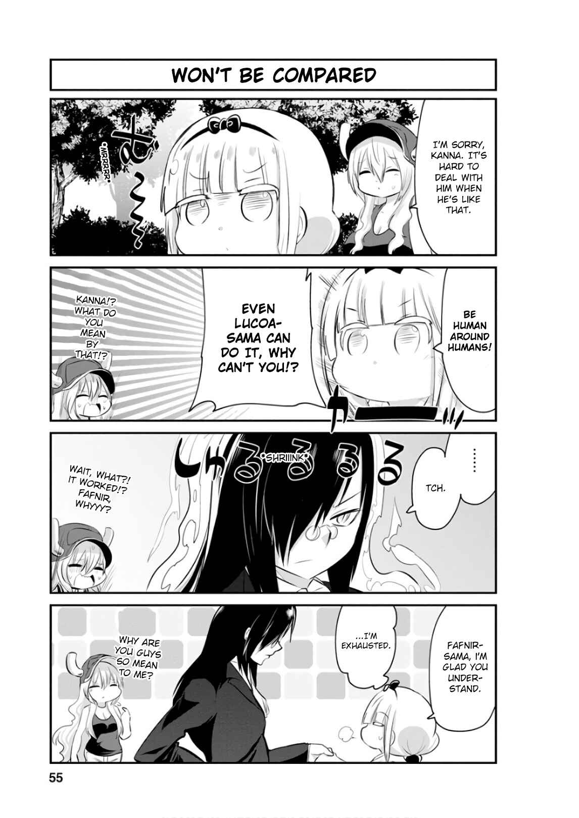 Kobayashi-san Chi no Maid Dragon - Kanna no Nichijou Chapter 54 - Page 11