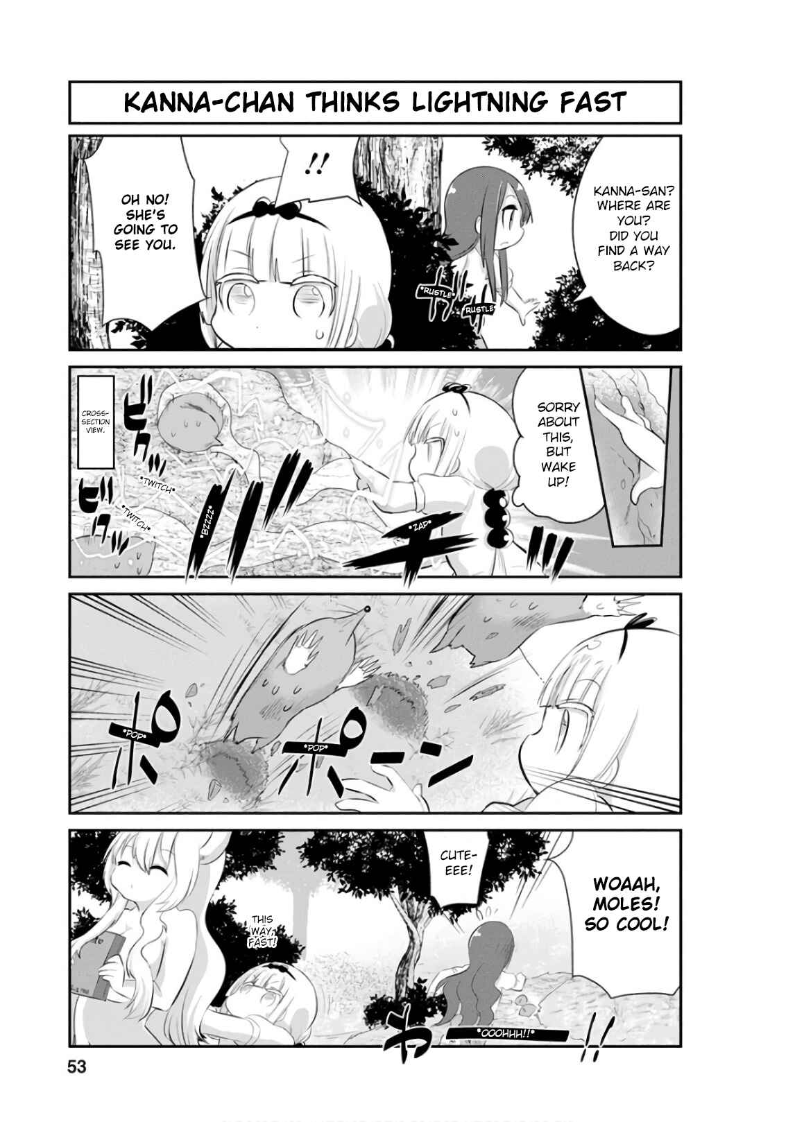 Kobayashi-san Chi no Maid Dragon - Kanna no Nichijou Chapter 54 - Page 9