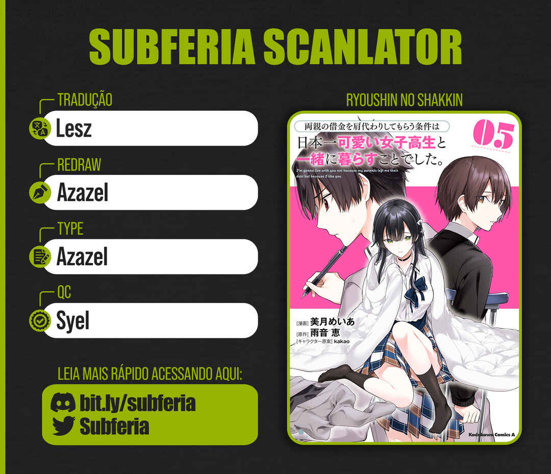 Ryoushin no Shakkin wo Katagawari Shite Morau Jouken wa Nihon Ichi Kawaii Joshikousei to Issho ni Kurasu Koto deshita. Chapter 32 - Page 1