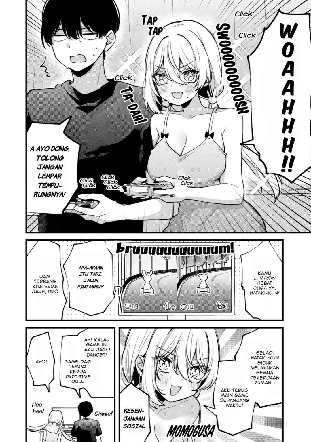 Momogusa-san ga Monogusa Sugiru!! Chapter 14 - Page 3