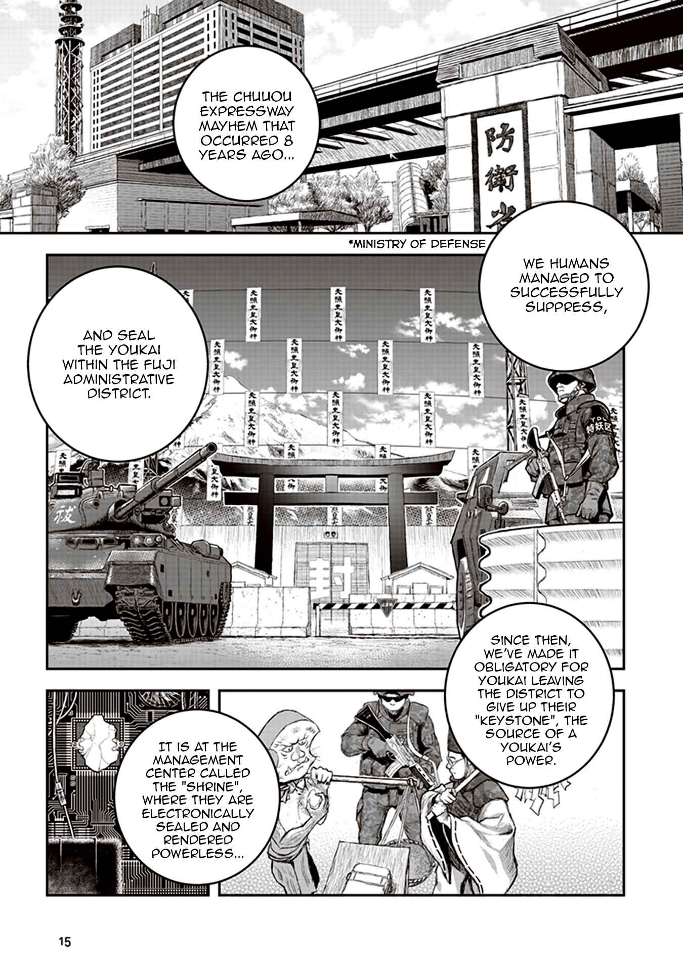 Youkai Gurentai Chapter 1 - Page 15