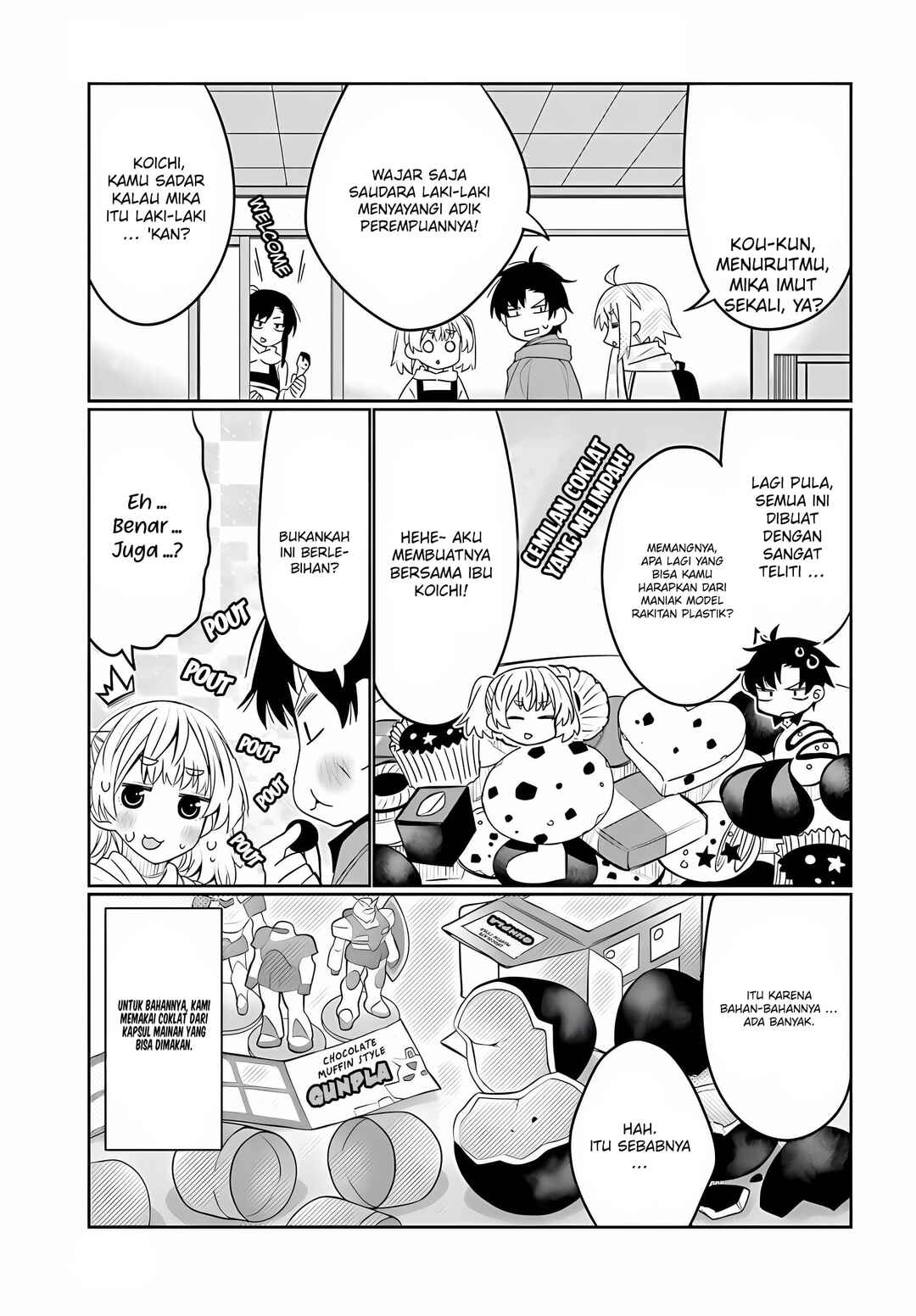 Ore no  Tomodachi ♂♀ ga Kawaisugite Komaru! Chapter 34 - Page 16