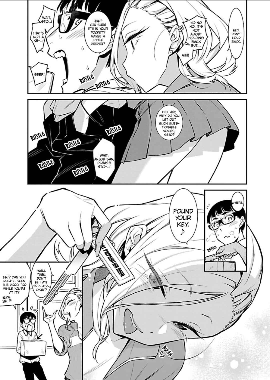 Yancha Gal no Anjou-san Chapter 34.5 - Page 3