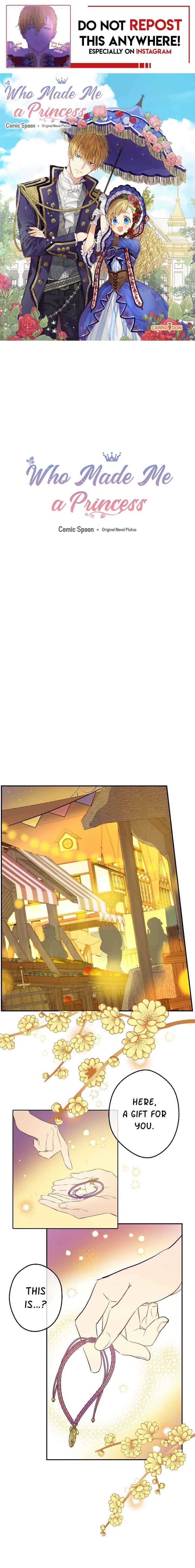 Who Made Me a Princess Chapter 58 - Page 1
