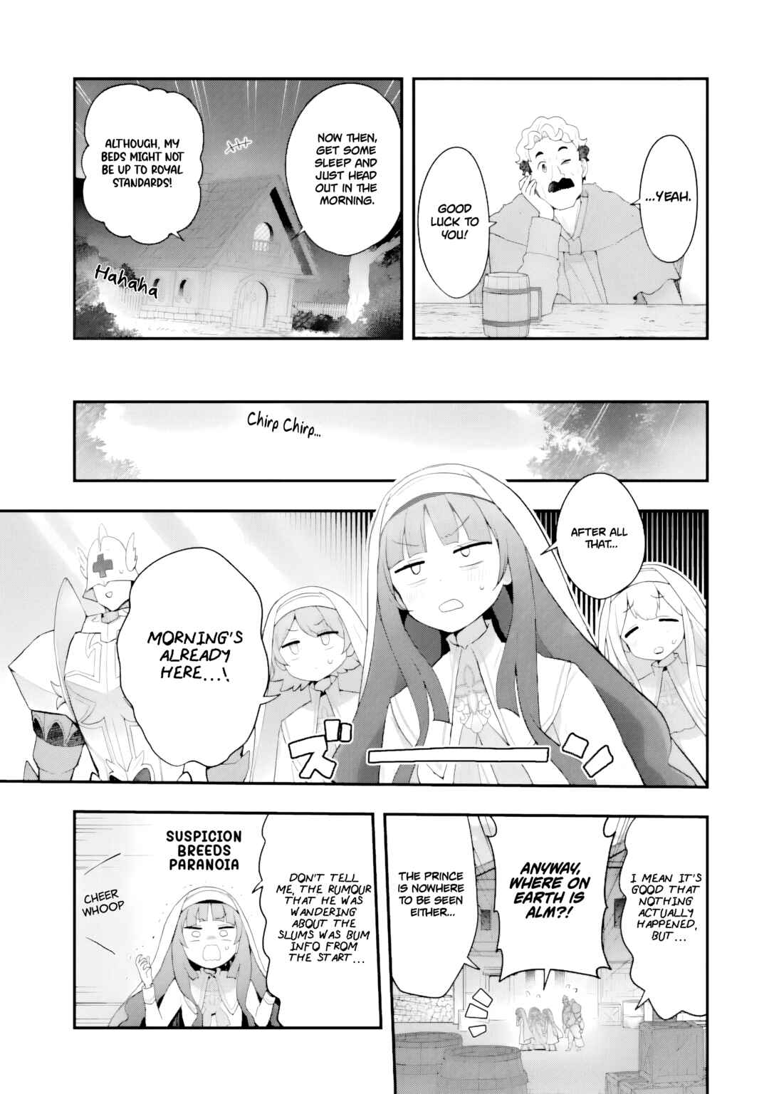 Hai Kouen no Homeless Seijo Chapter 5.3 - Page 1