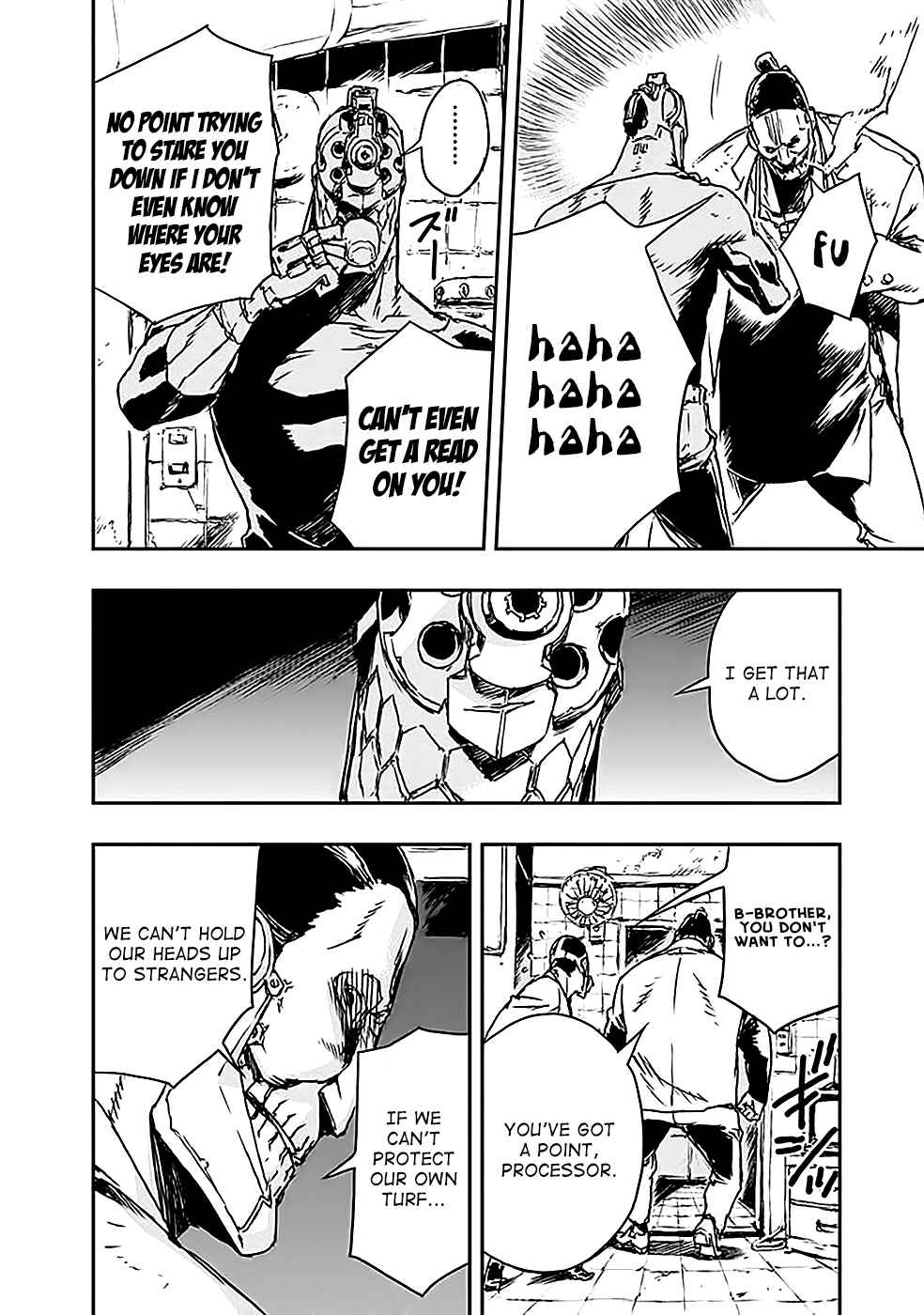 No Guns Life Chapter 4 - Page 16