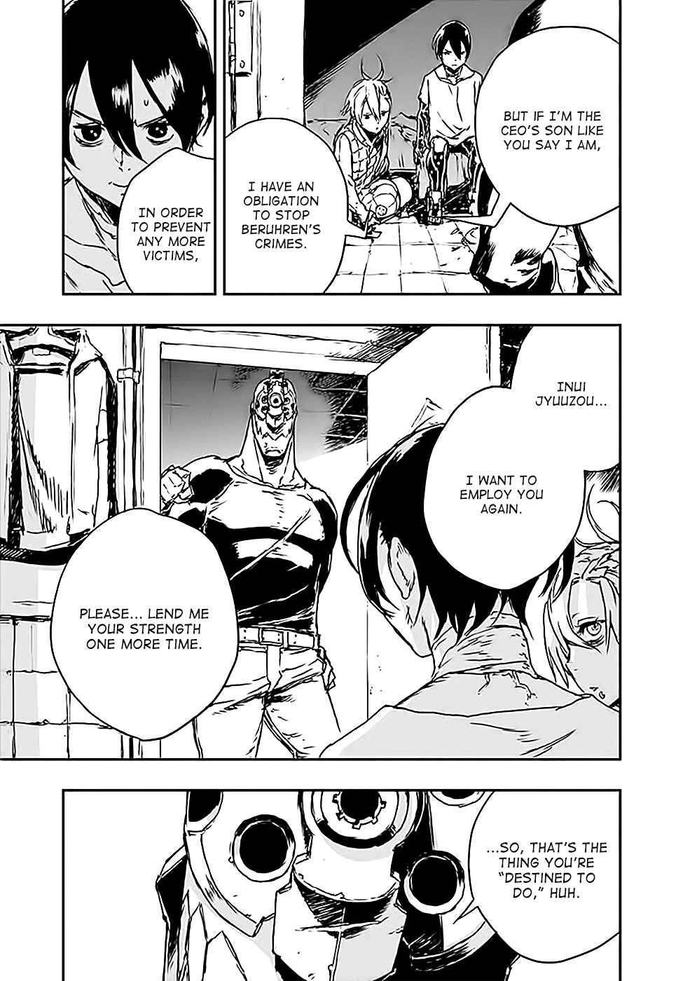 No Guns Life Chapter 4 - Page 23