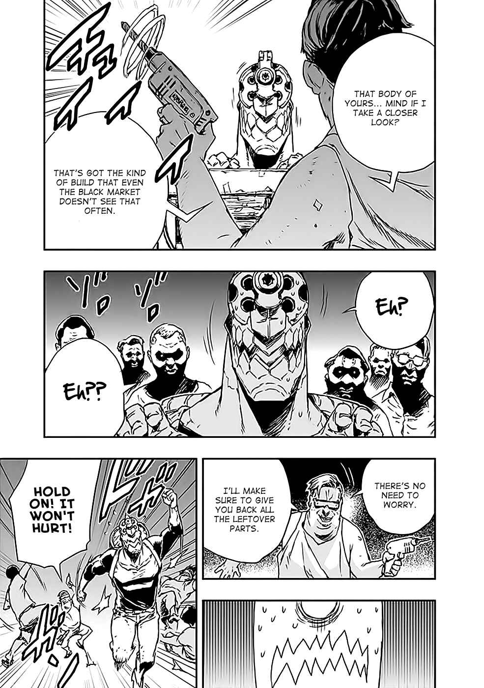 No Guns Life Chapter 4 - Page 33