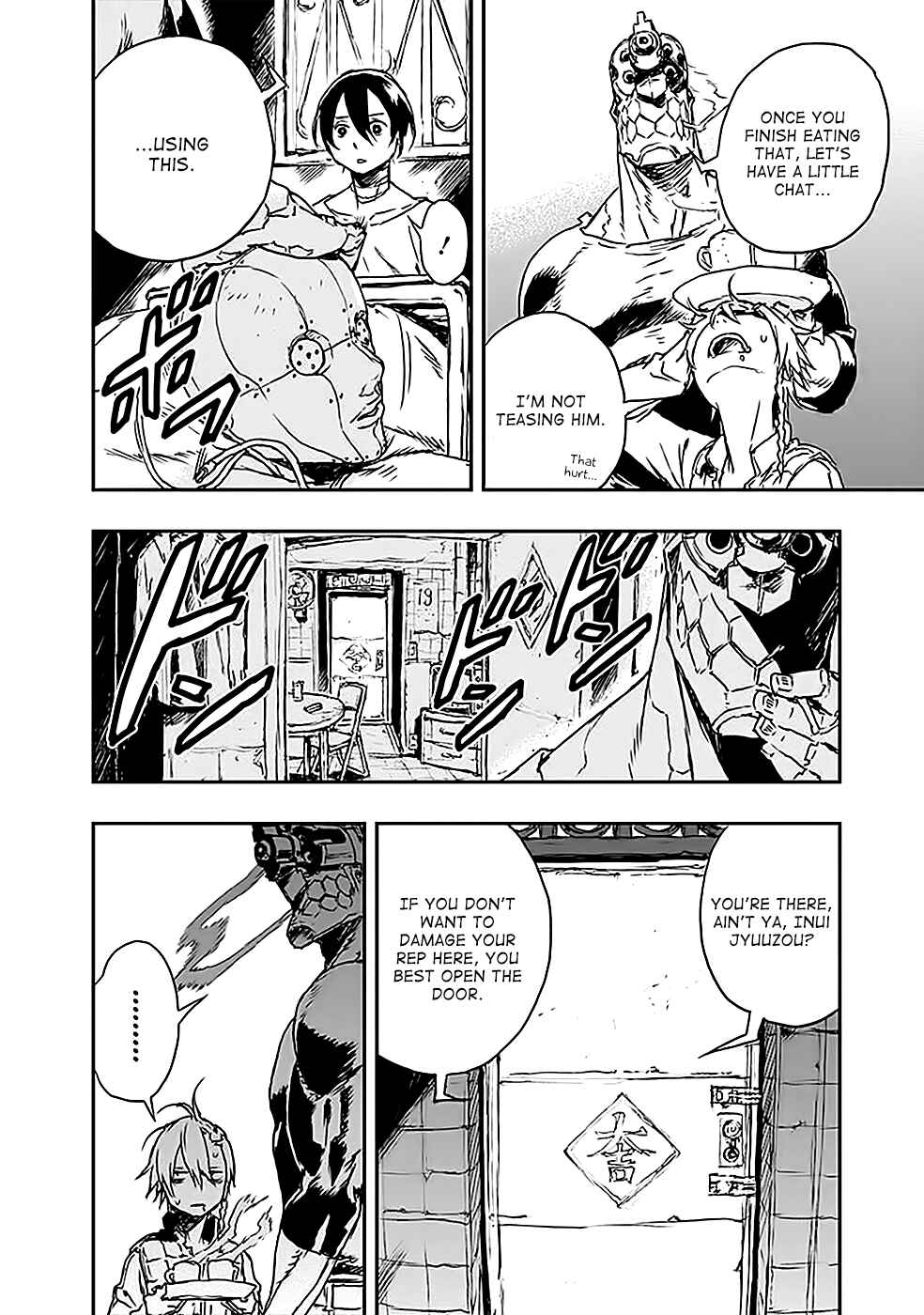 No Guns Life Chapter 4 - Page 6
