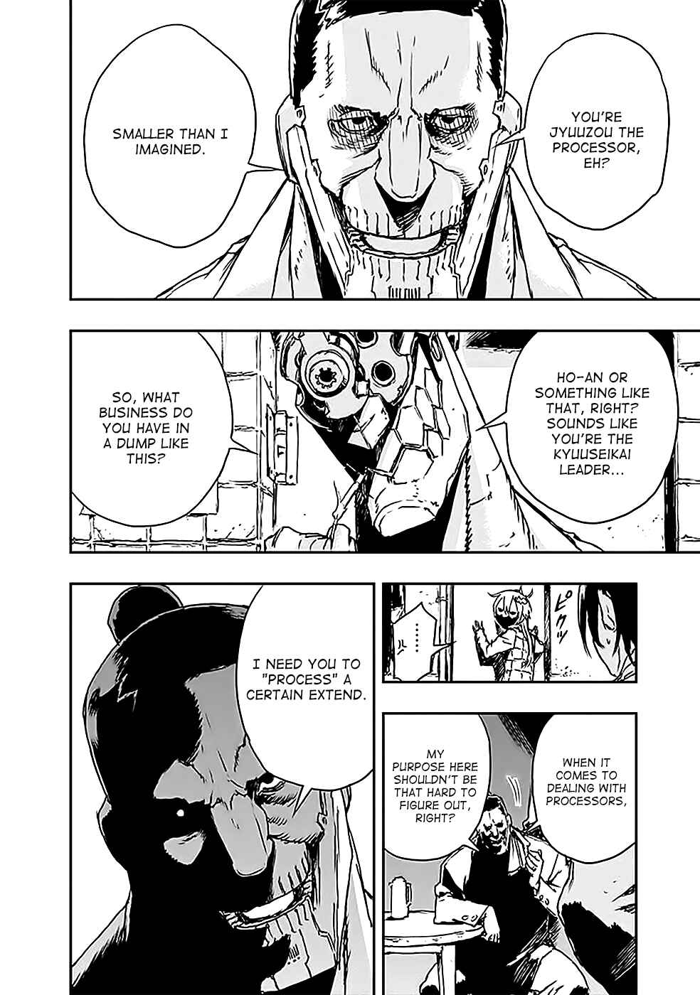 No Guns Life Chapter 4 - Page 8