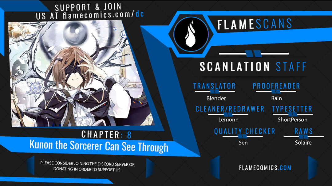 Kunon the Sorcerer Can See Chapter 8 - Page 1