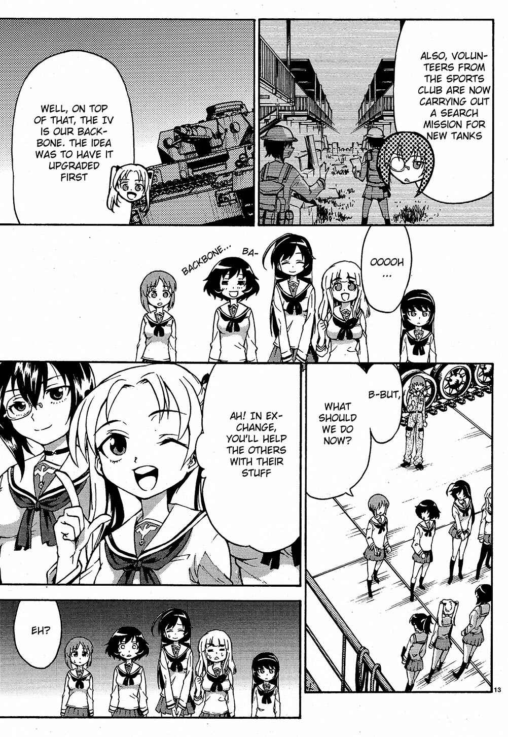 Girls und Panzer Chapter 6 - Page 14