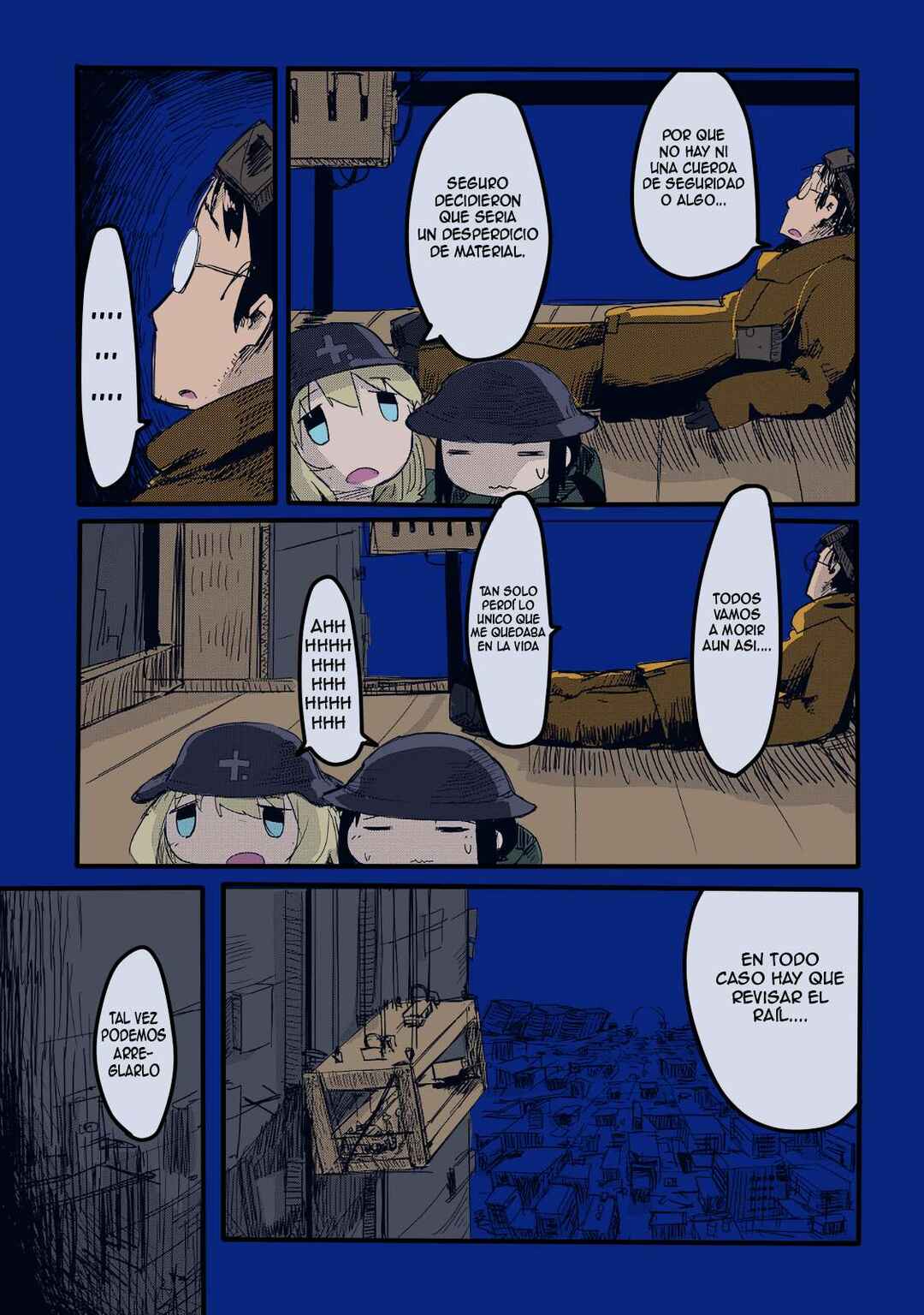 Shoujo Shuumatsu Ryokou (Fan Colored) Chapter 7 - Page 12