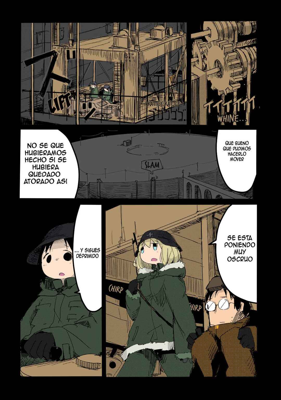 Shoujo Shuumatsu Ryokou (Fan Colored) Chapter 7 - Page 13