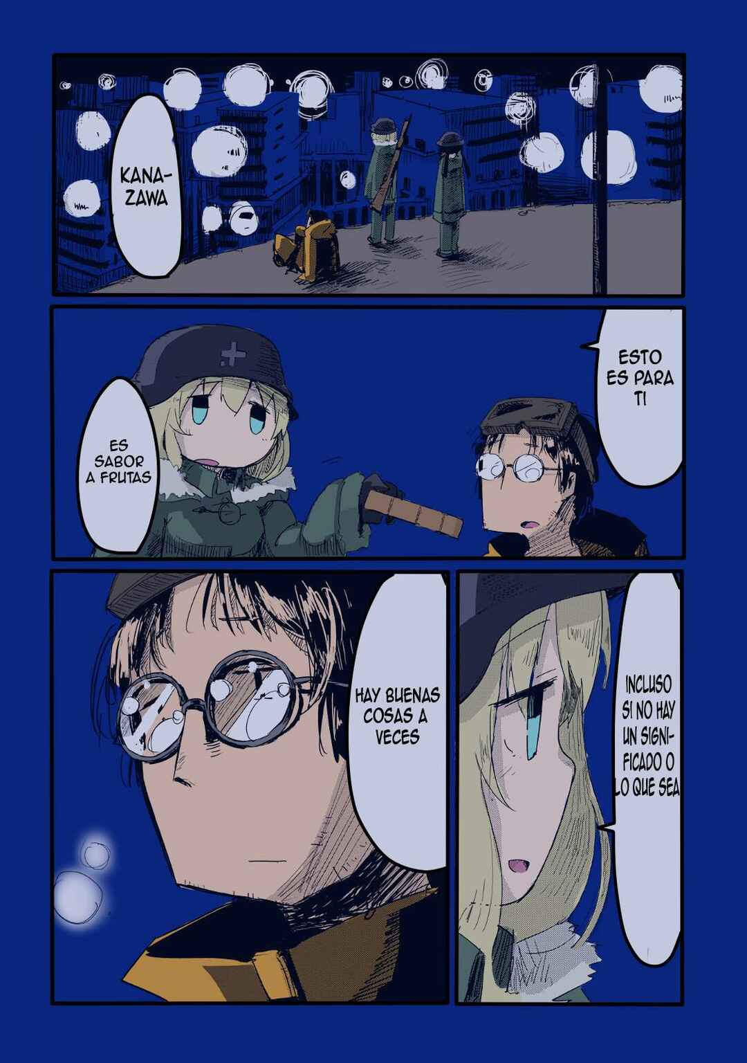 Shoujo Shuumatsu Ryokou (Fan Colored) Chapter 7 - Page 16