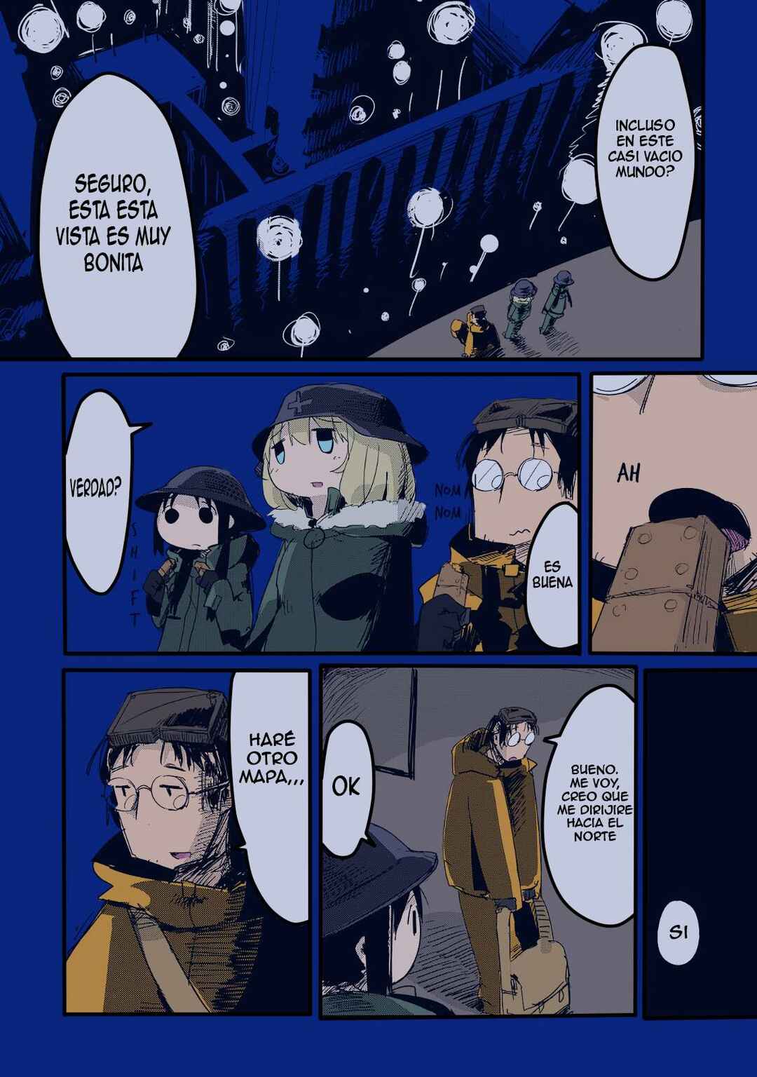 Shoujo Shuumatsu Ryokou (Fan Colored) Chapter 7 - Page 17