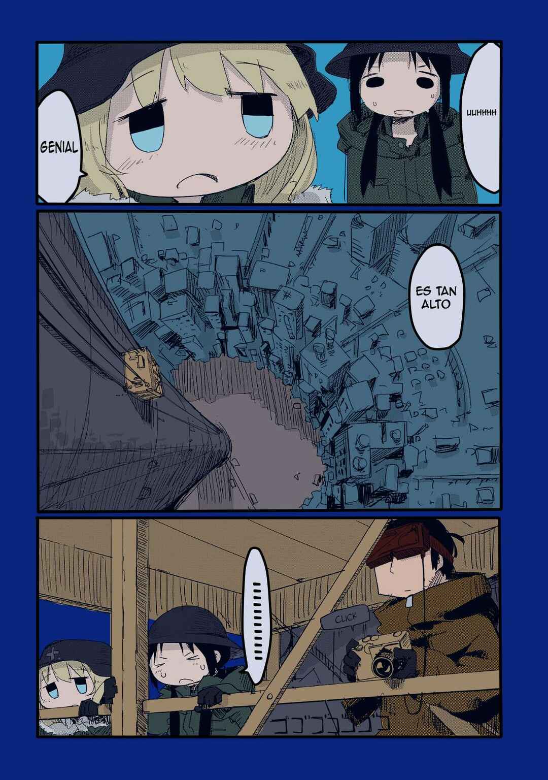 Shoujo Shuumatsu Ryokou (Fan Colored) Chapter 7 - Page 4