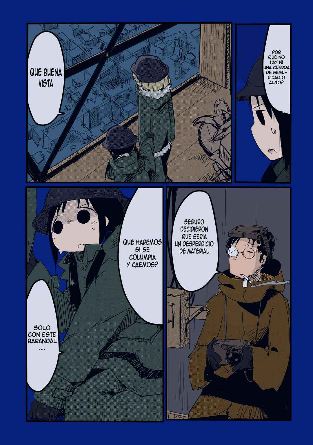 Shoujo Shuumatsu Ryokou (Fan Colored) Chapter 7 - Page 6