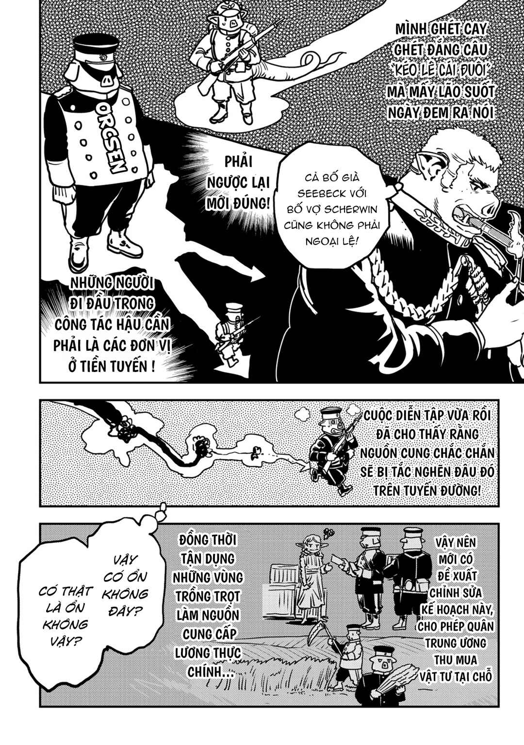 Orcsen Oukokushi ~Yaban na Orc no Kuni wa, Ikanishite Heiwa na Elf no Kuni wo Yakiharau ni Itatta ka~ Chapter 9 - Page 30