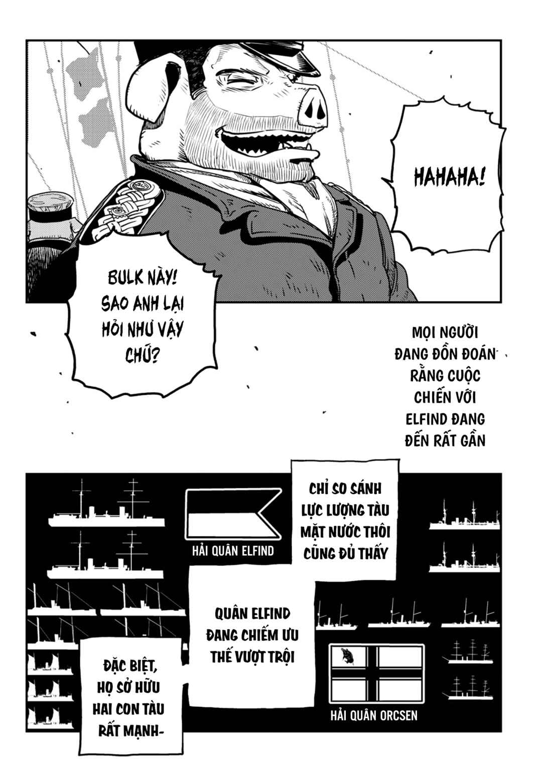 Orcsen Oukokushi ~Yaban na Orc no Kuni wa, Ikanishite Heiwa na Elf no Kuni wo Yakiharau ni Itatta ka~ Chapter 9 - Page 43