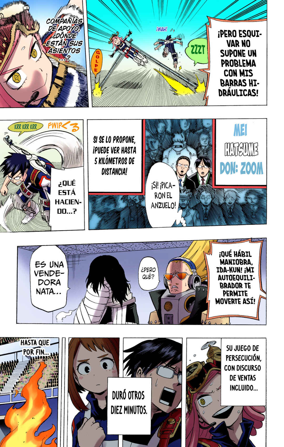 Boku no Hero Academia (Official Colored) Chapter 35 - Page 10