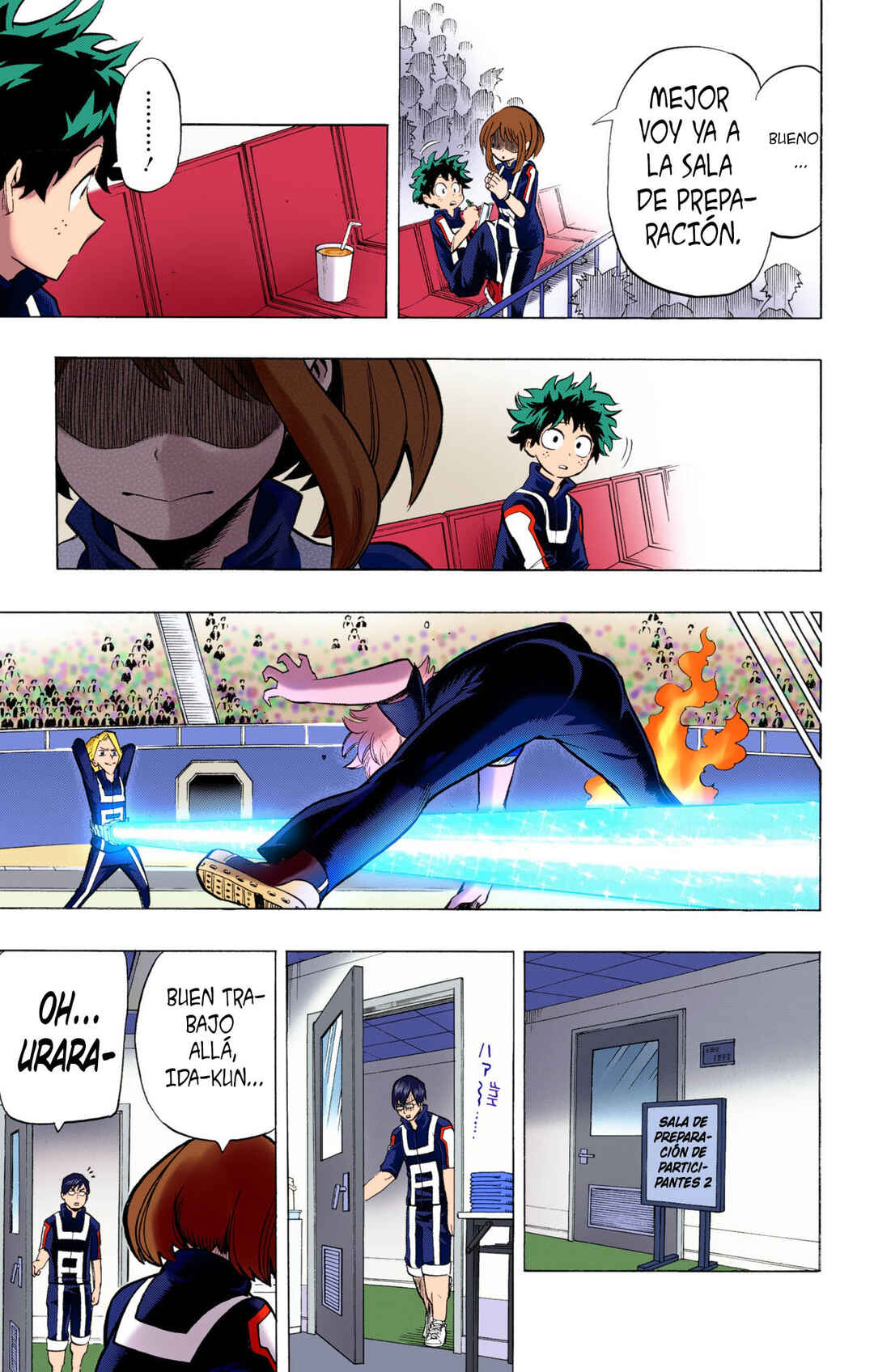 Boku no Hero Academia (Official Colored) Chapter 35 - Page 12