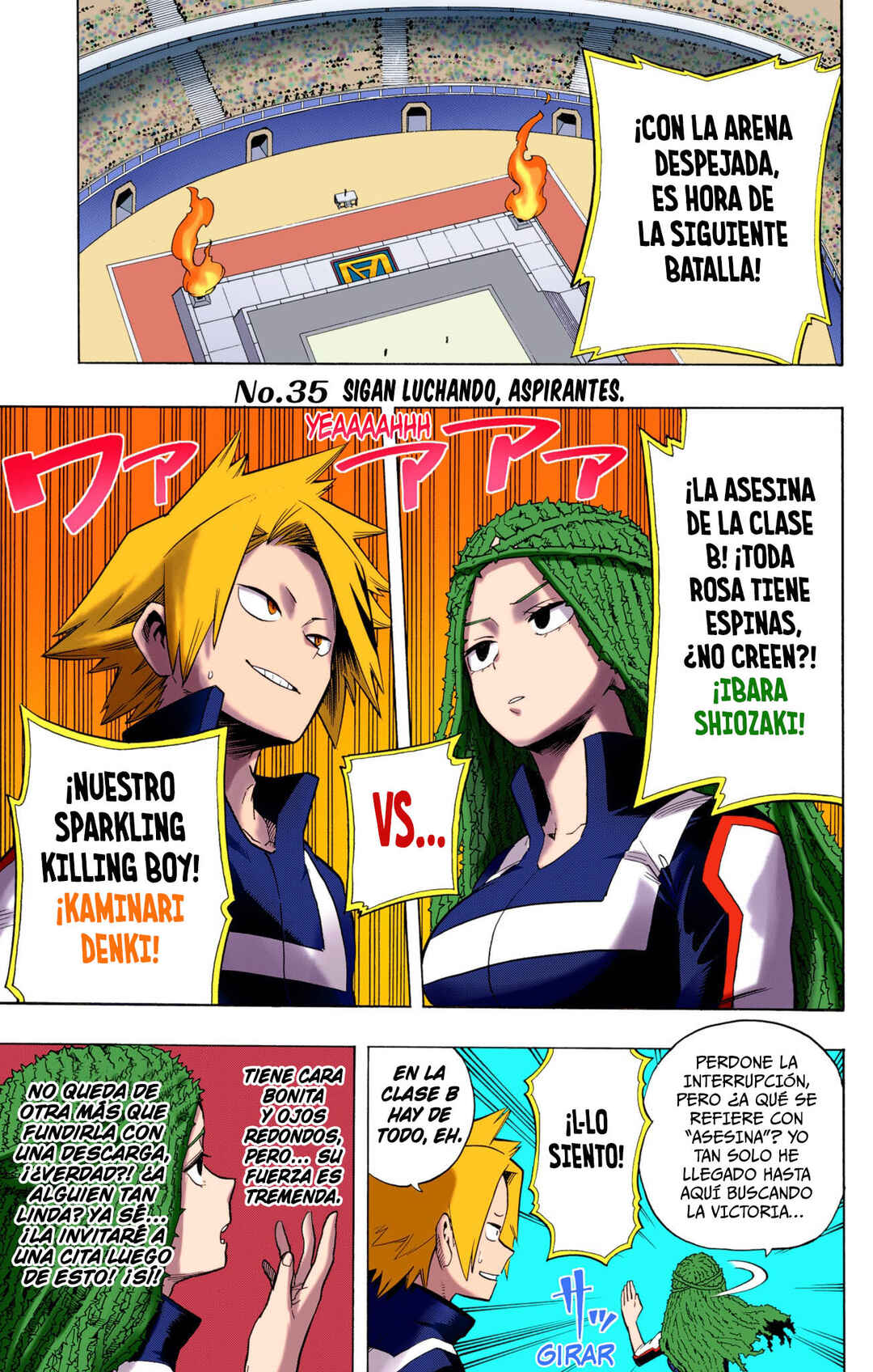Boku no Hero Academia (Official Colored) Chapter 35 - Page 2
