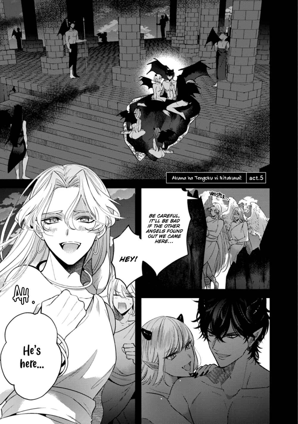 Akuma ha Tengoku ni Ikitakunai! Chapter 5 - Page 4