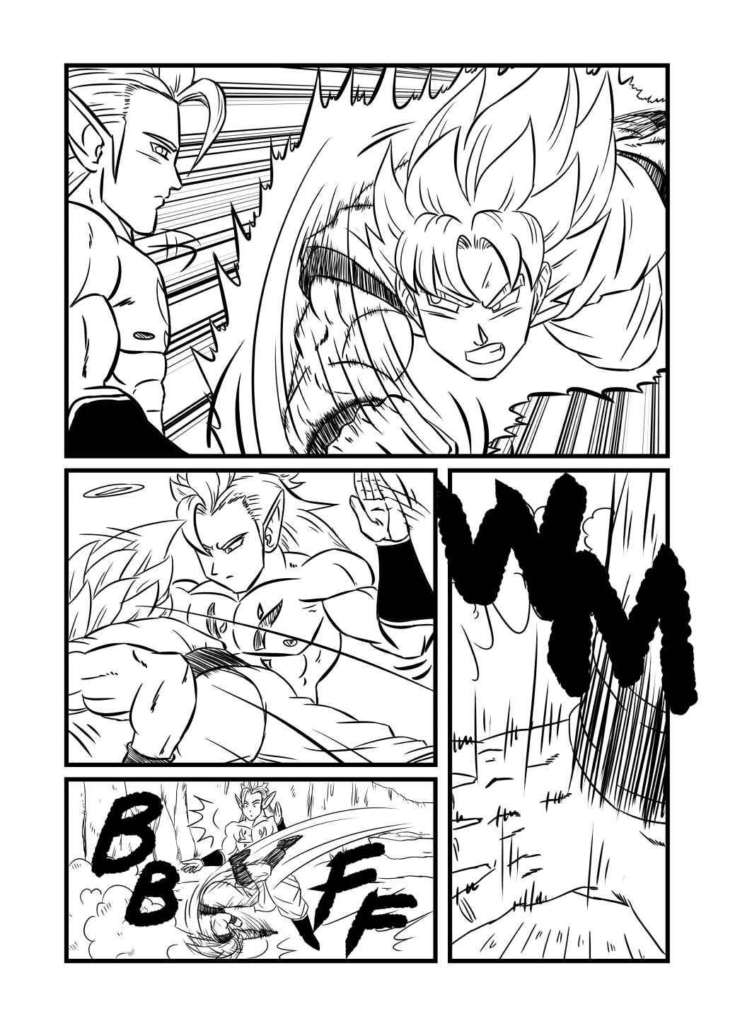 Dragon Ball Z - Elsewhere (Doujinshi) Chapter 28 - Page 9