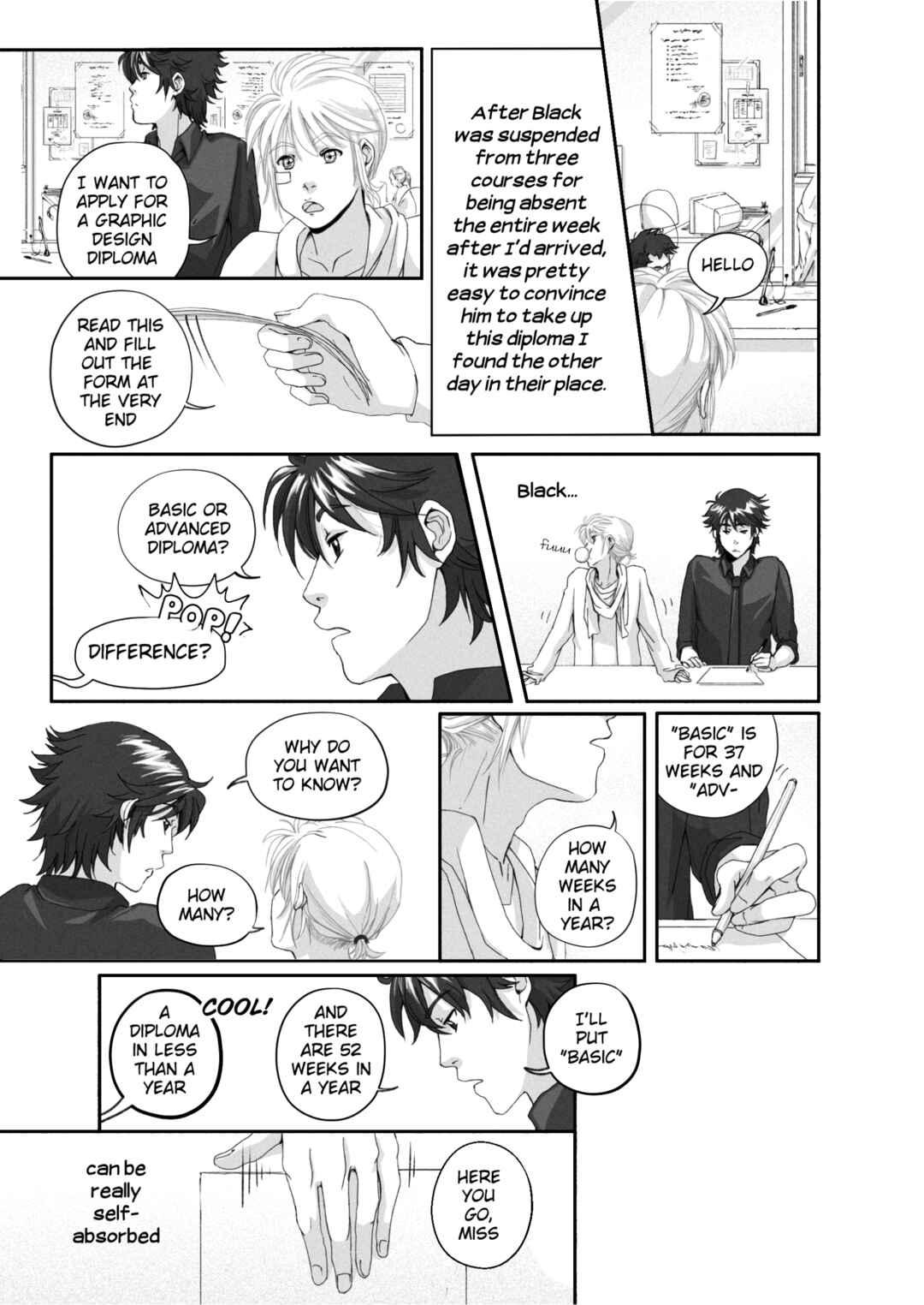Grey is... Chapter 8 - Page 22