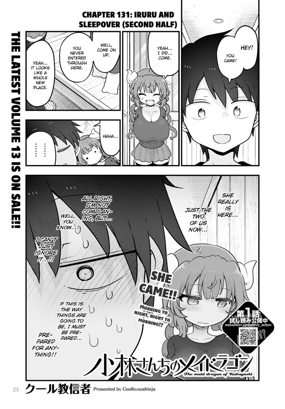 Kobayashi-san Chi no Maid Dragon Chapter 131 - Page 1