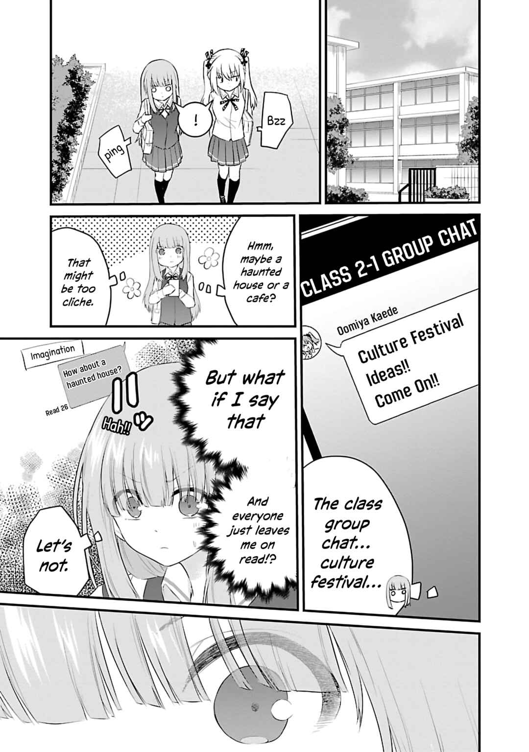 Koe ga dasenai Shoujo wa "Kanojo ga Yasashisugiru" to Omotte iru Chapter 42 - Page 5