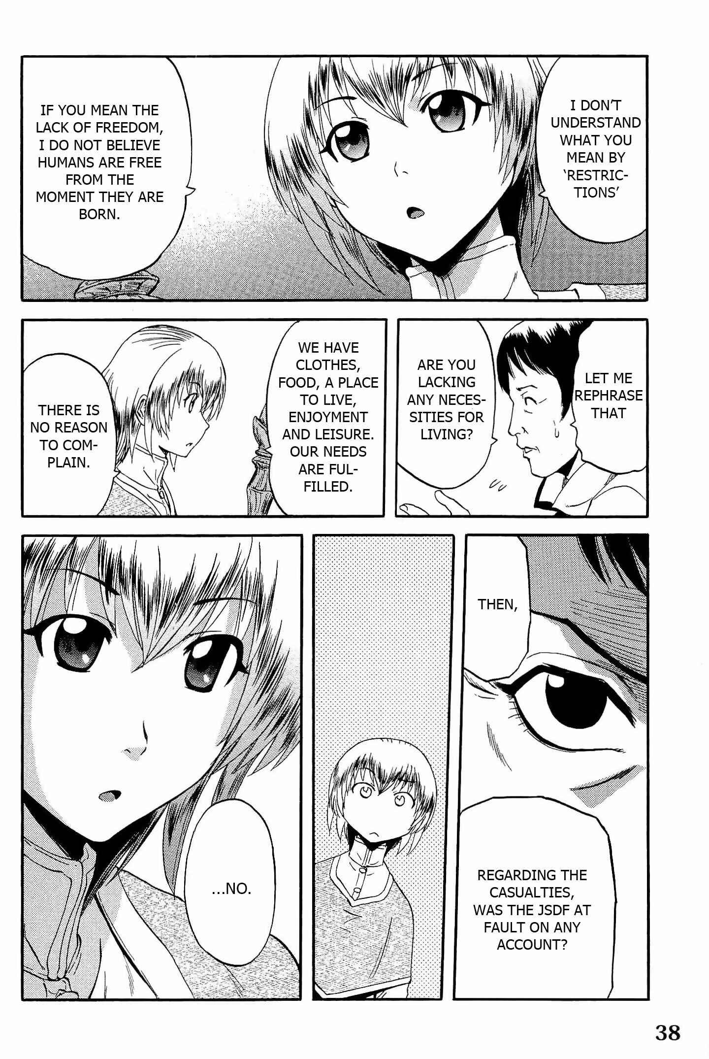 GATE - Jieitai Kanochi nite, Kaku Tatakaeri Chapter 18 - Page 10