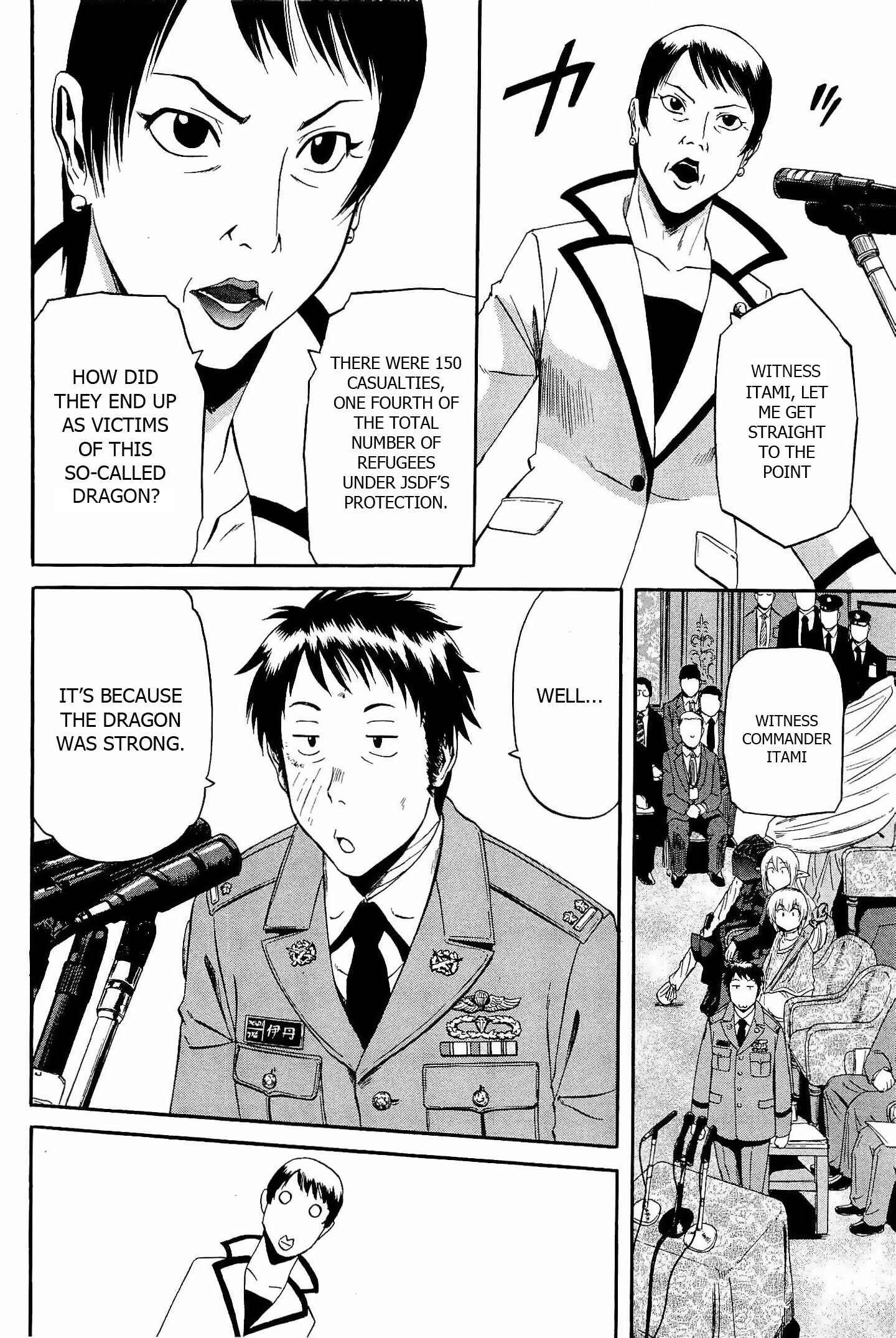 GATE - Jieitai Kanochi nite, Kaku Tatakaeri Chapter 18 - Page 6