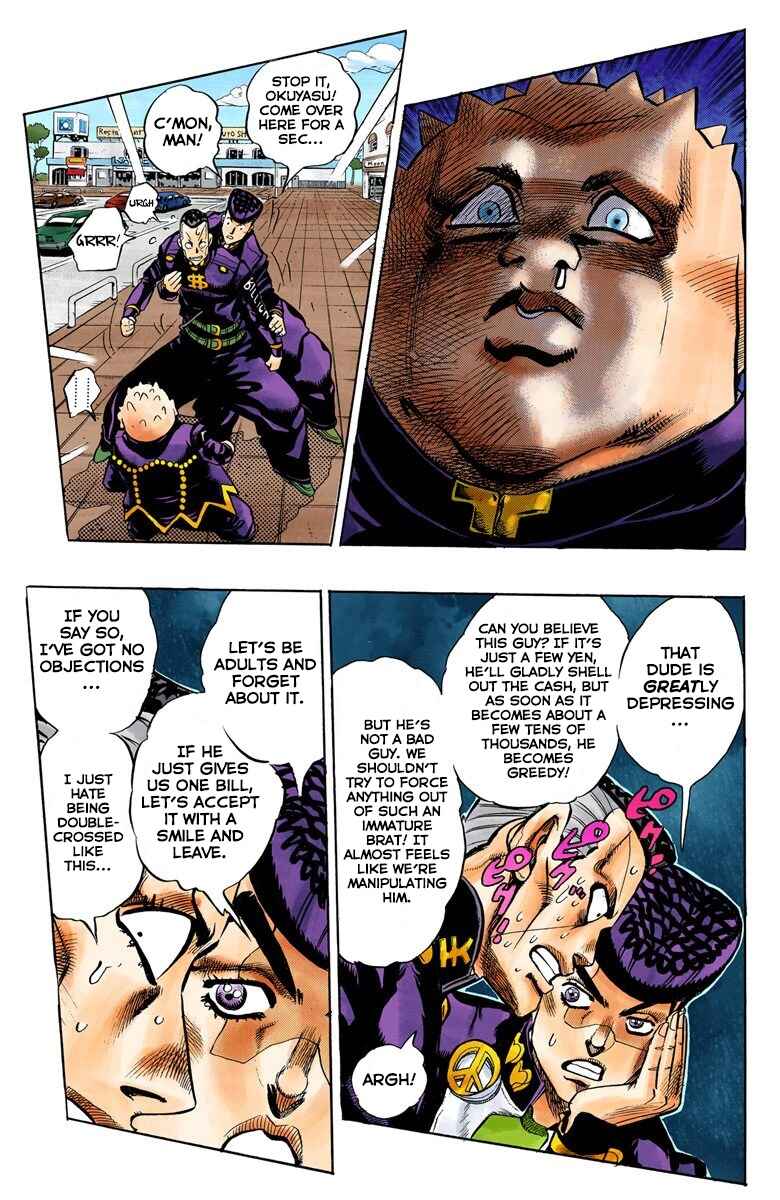 JoJo no Kimyou na Bouken: Part 4 - Diamond wa Kudakenai Color-ban Chapter 72 - Page 10