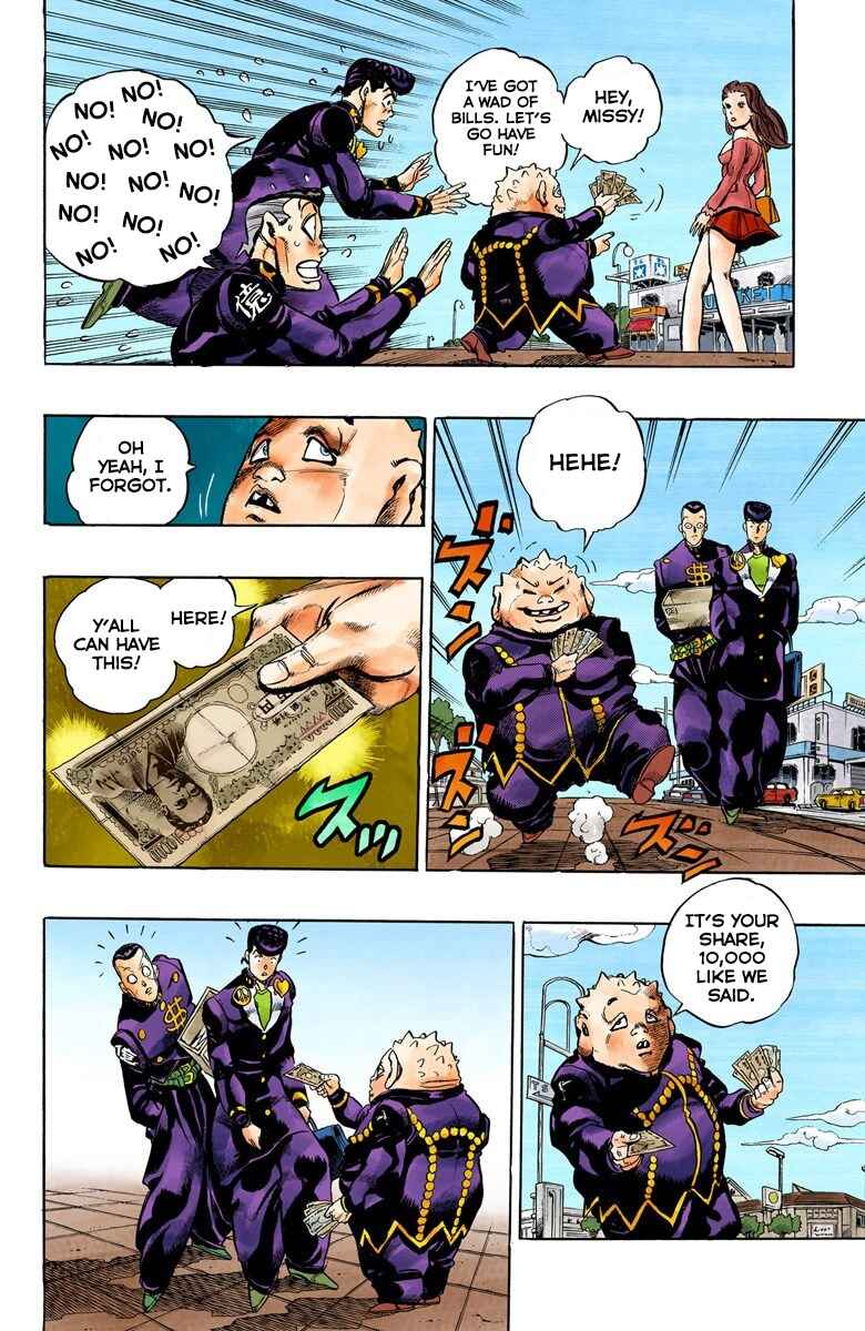 JoJo no Kimyou na Bouken: Part 4 - Diamond wa Kudakenai Color-ban Chapter 72 - Page 7