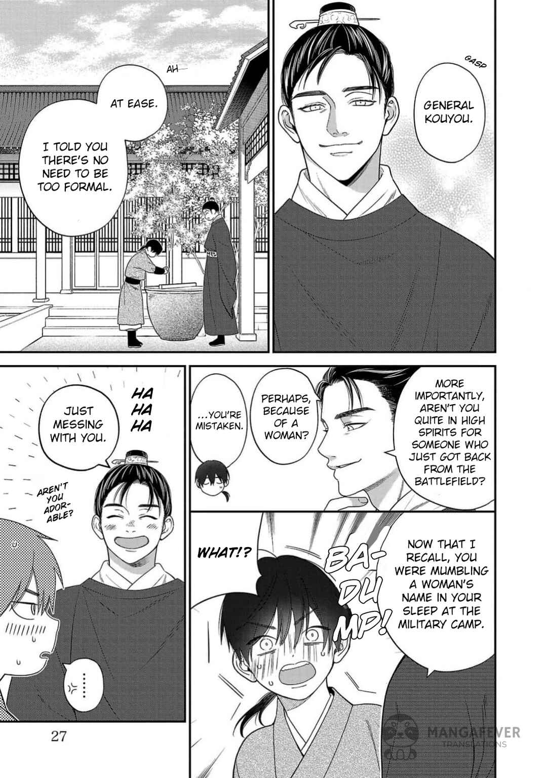 Sakikaeri-hime no Homura Uta - Suterareta Hana wa Fukushuu ni Mau Chapter 1 - Page 28