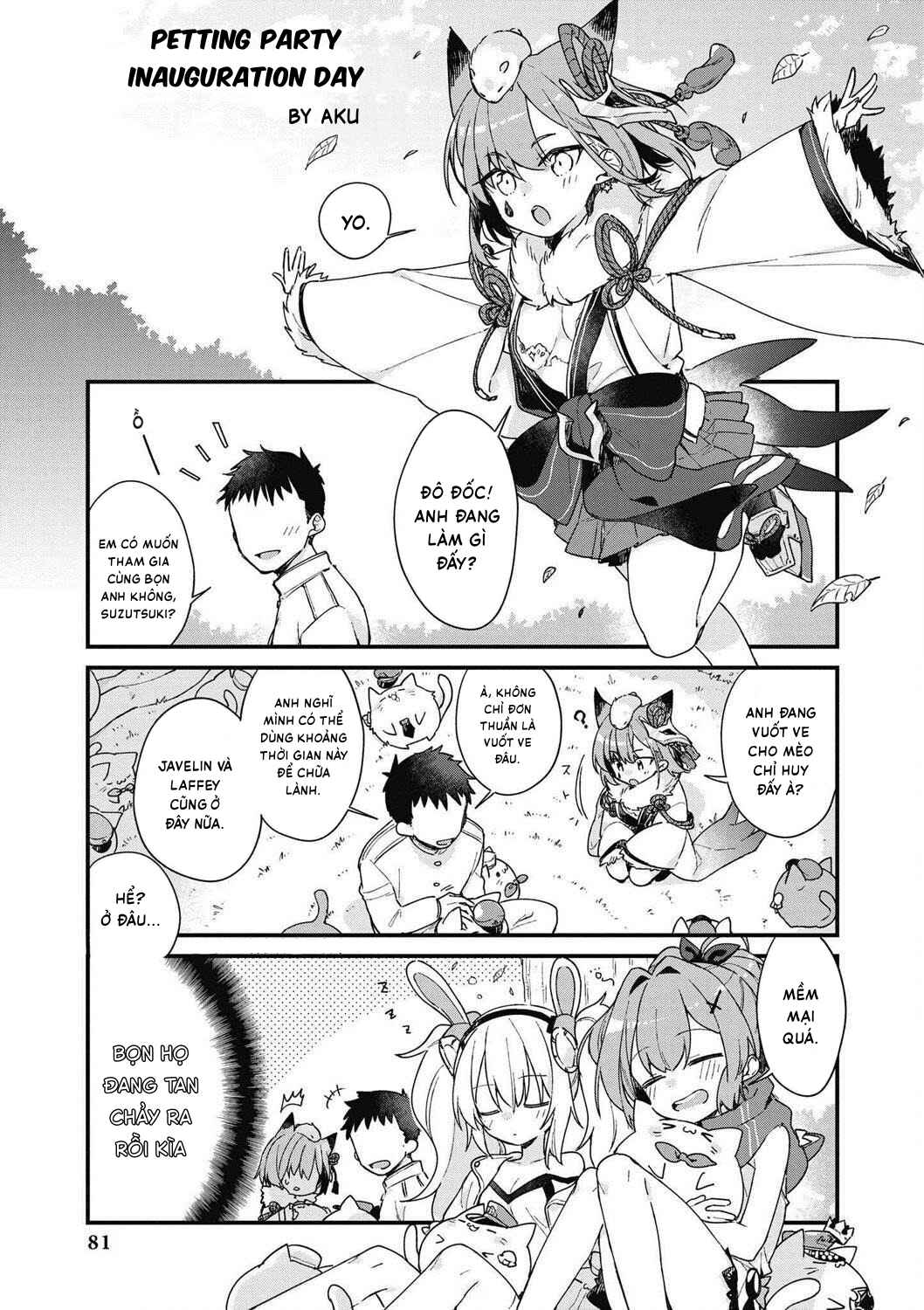 Azur Lane Comic Anthology Breaking!! Chapter 21 - Page 1