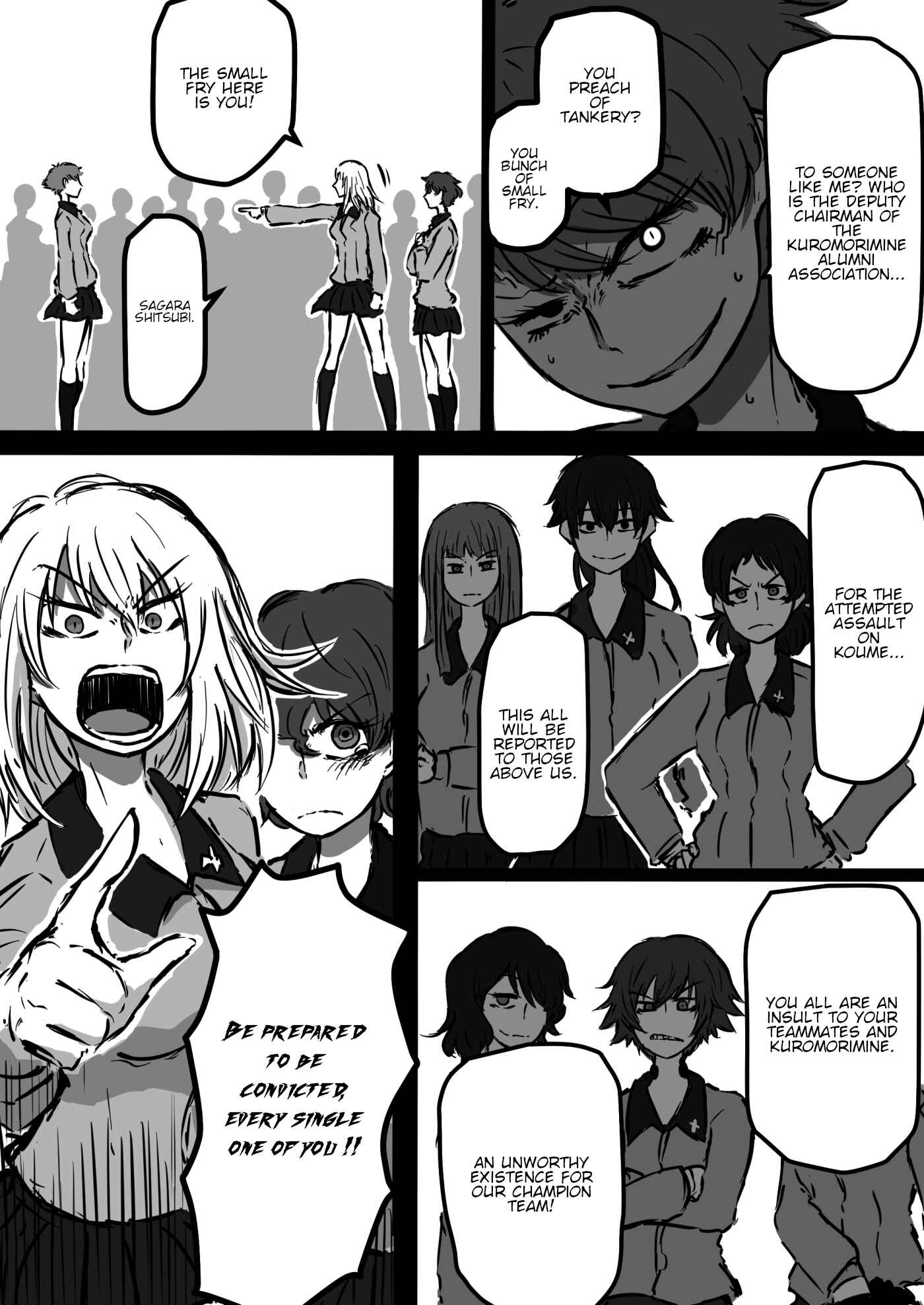 Girls und Panzer - Unofficial Story - Koume's Road Chapter 10 - Page 10