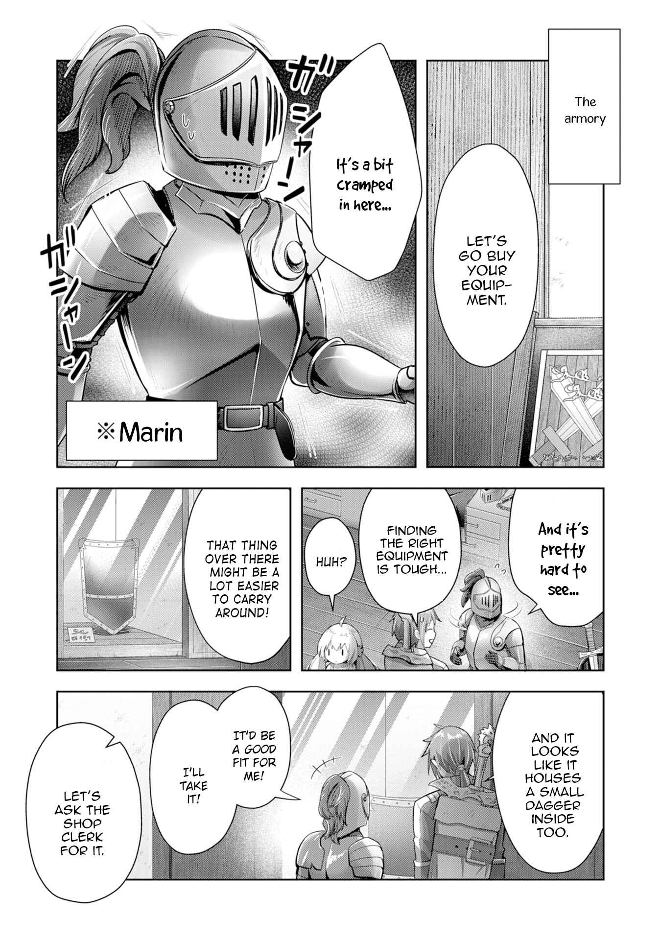 Uketsukejou ni Kokuhaku Shitakute Guild ni Kayoitsumetara Eiyuu ni Natteta Chapter 10 - Page 15