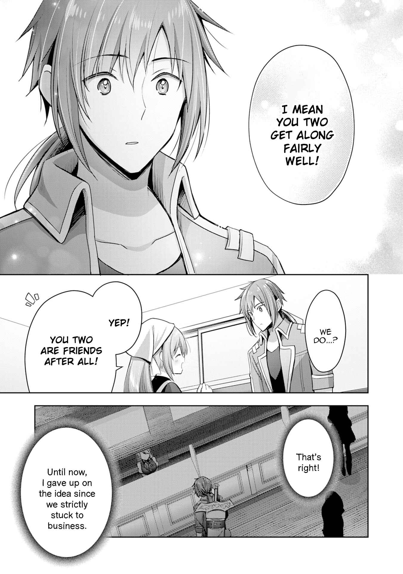 Uketsukejou ni Kokuhaku Shitakute Guild ni Kayoitsumetara Eiyuu ni Natteta Chapter 10 - Page 30
