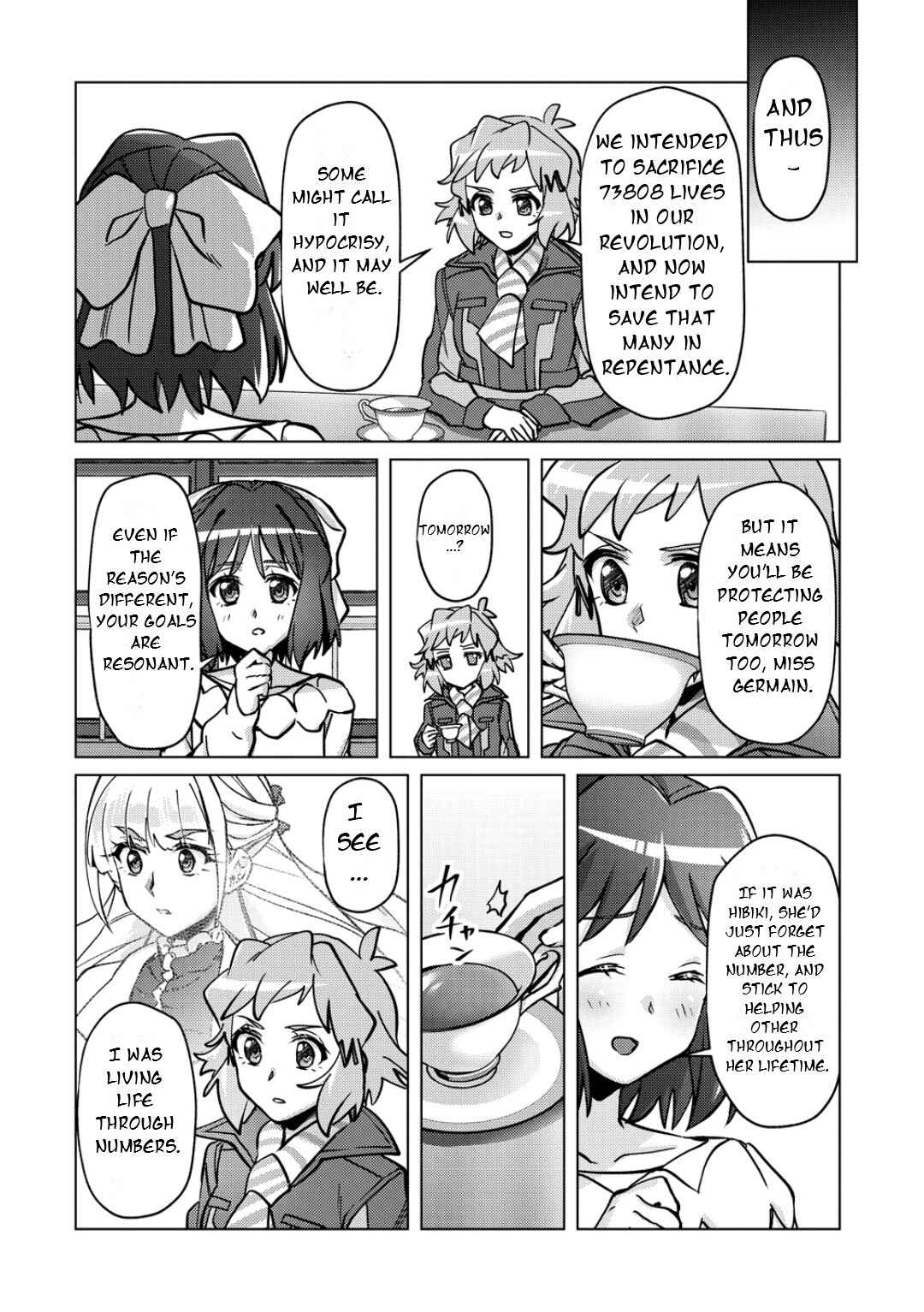 Senki Kanshoku Symphogear ~Shirabemeshi~ Chapter 46 - Page 15