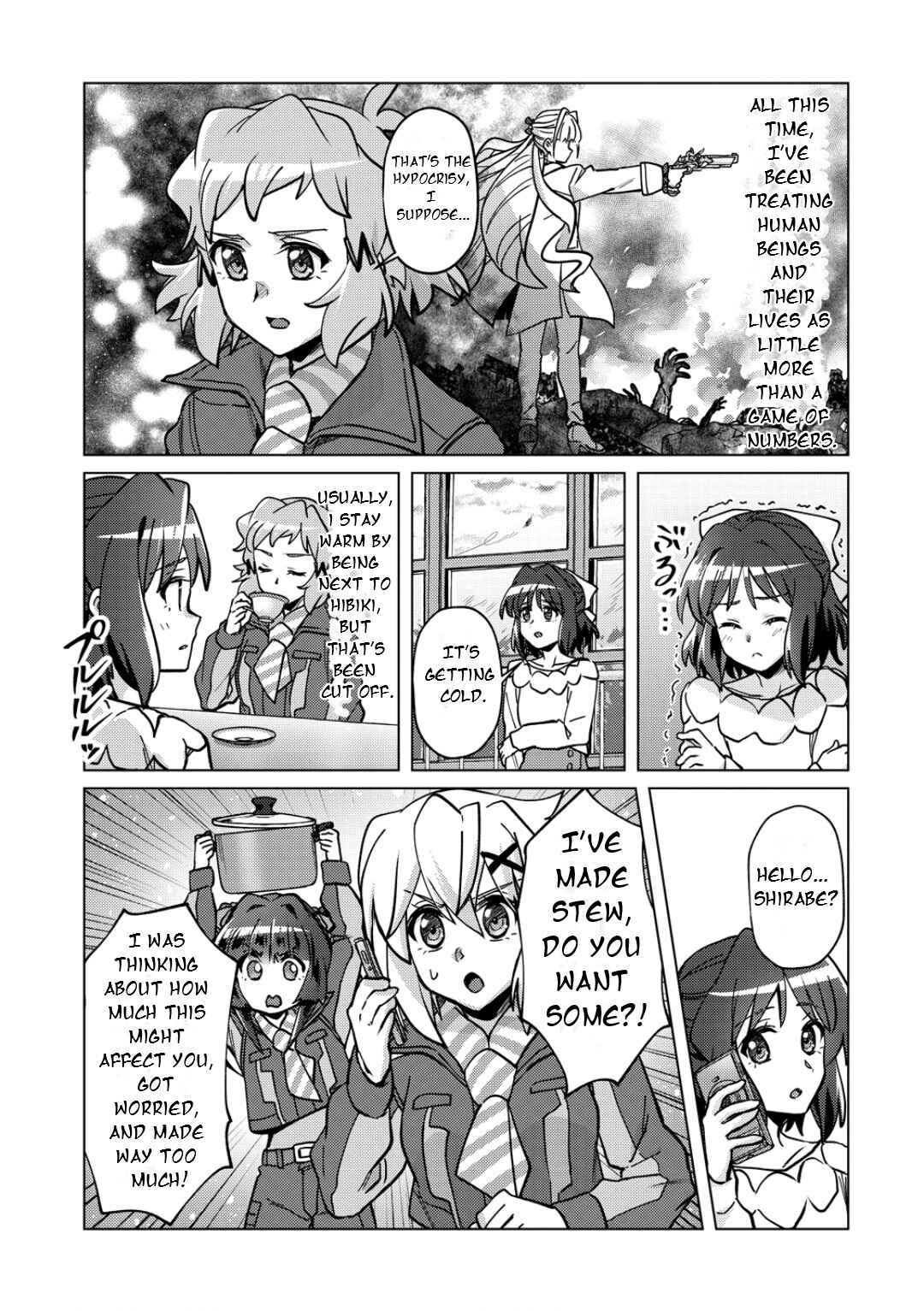 Senki Kanshoku Symphogear ~Shirabemeshi~ Chapter 46 - Page 16