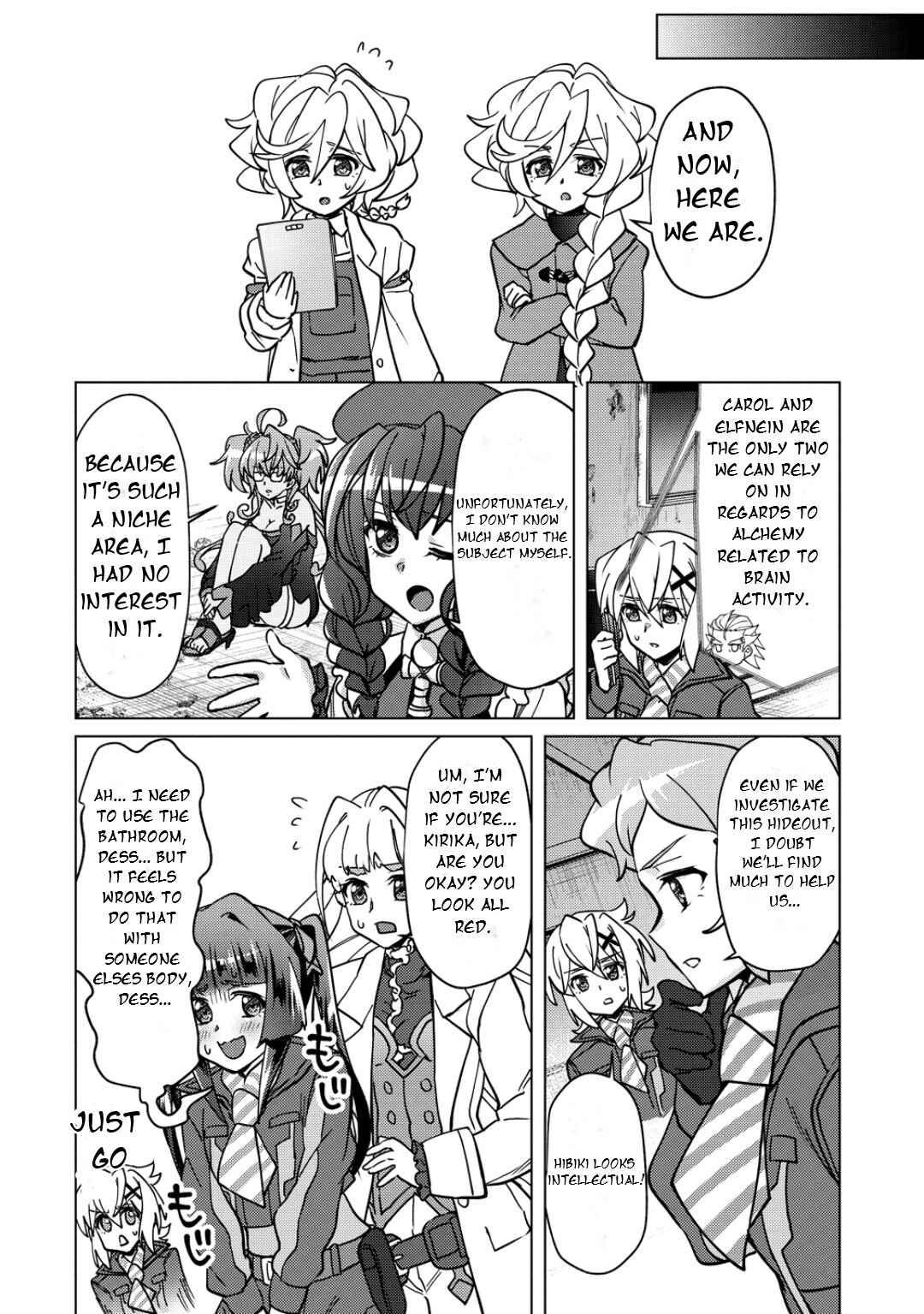 Senki Kanshoku Symphogear ~Shirabemeshi~ Chapter 46 - Page 7