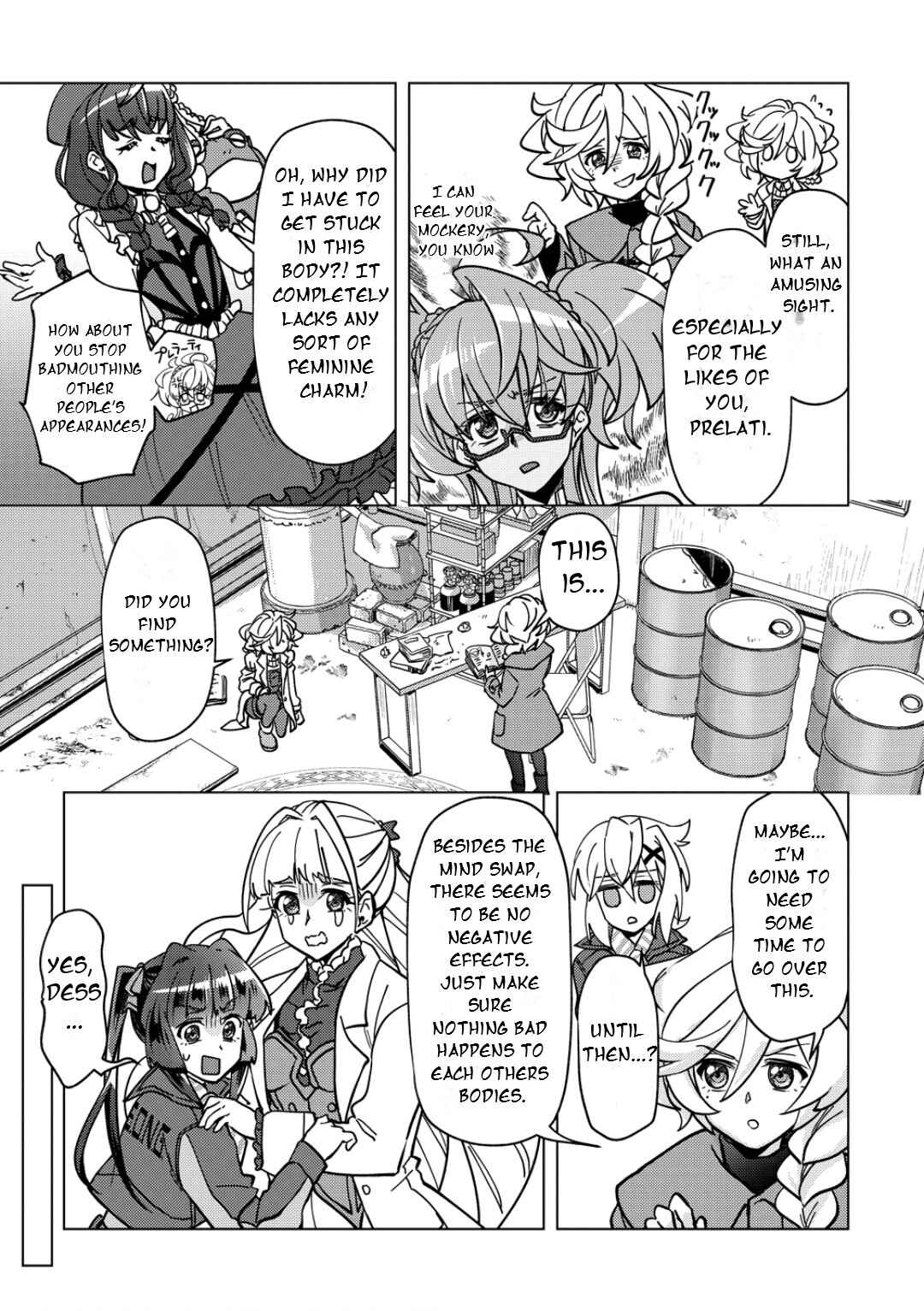 Senki Kanshoku Symphogear ~Shirabemeshi~ Chapter 46 - Page 8