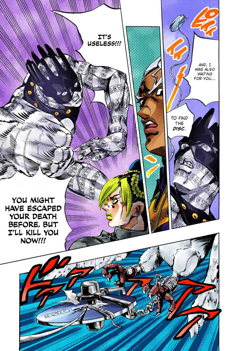 JoJo no Kimyou na Bouken: Part 6 - Stone Ocean Color-ban Chapter 50 - Page 10