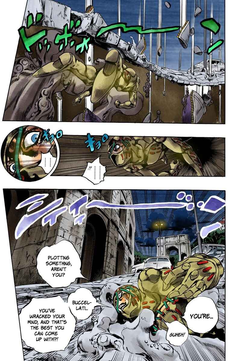 JoJo no Kimyou na Bouken: Part 5 - Ougon no Kaze Color-ban Chapter 127 - Page 10
