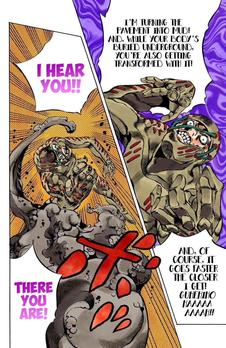 JoJo no Kimyou na Bouken: Part 5 - Ougon no Kaze Color-ban Chapter 127 - Page 13